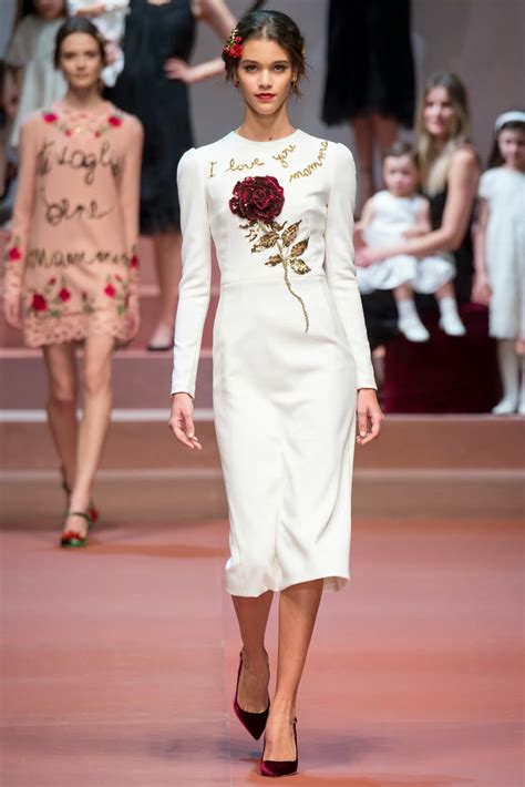 dolce gabbana shows|dolce and gabbana female models.